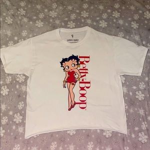 short sleeves betty boop , large